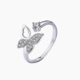 Butterfly Ring Silver