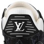 LV Trainer White Black Shoes