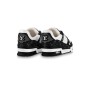 LV Trainer White Black Shoes