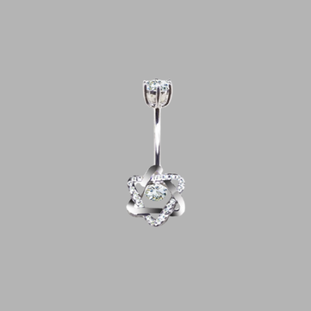 Belly Piercing S925 Sterling Silver