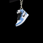 3D Sneaker Keychain AJ1 UNC