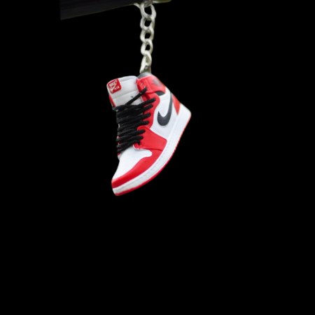 3D Sneaker Keychain AJ1 Chicago