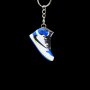 3D Sneaker Keychain Travis Blue High