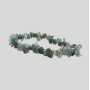 Moss Agate Chip Braclet