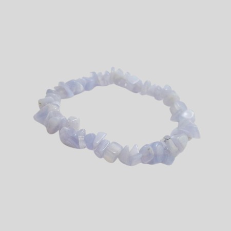 Lace Agate Chip Braclet