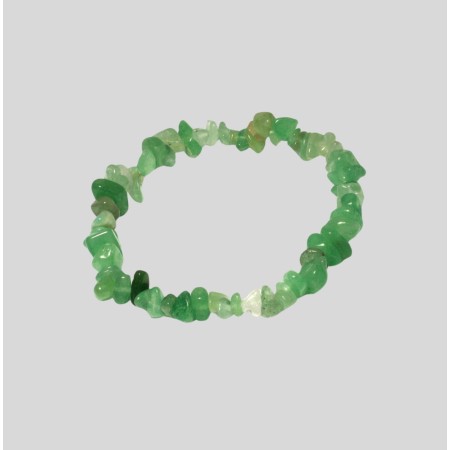 Green Aventurine Chip Bracelet