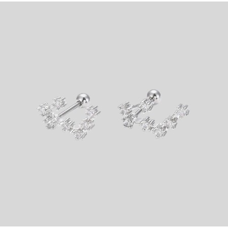 Tragus S925 Sterling Silver Ear Piercing