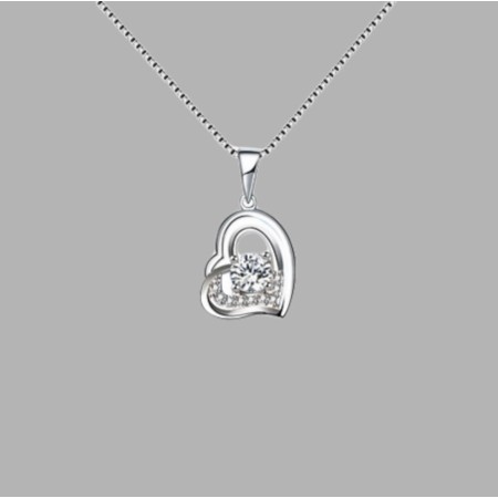 S925 Sterling Silver Eternal Love Necklace