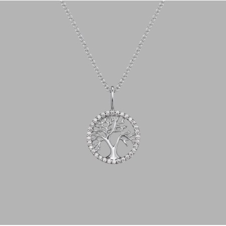 S925 Sterling Silver Tree Of Life Necklace